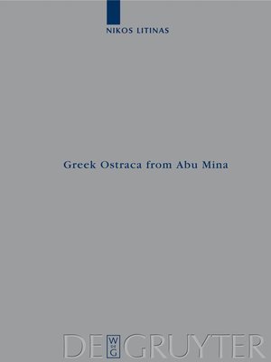 cover image of Greek Ostraca from Abu Mina (O.AbuMina)
